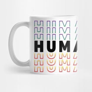 We Are All Human Mug